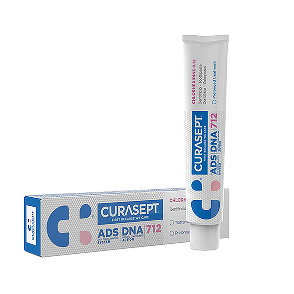 CURASEPT - Οδοντόπαστα Gel 0,12% ADS DNA 712 - 75ml
